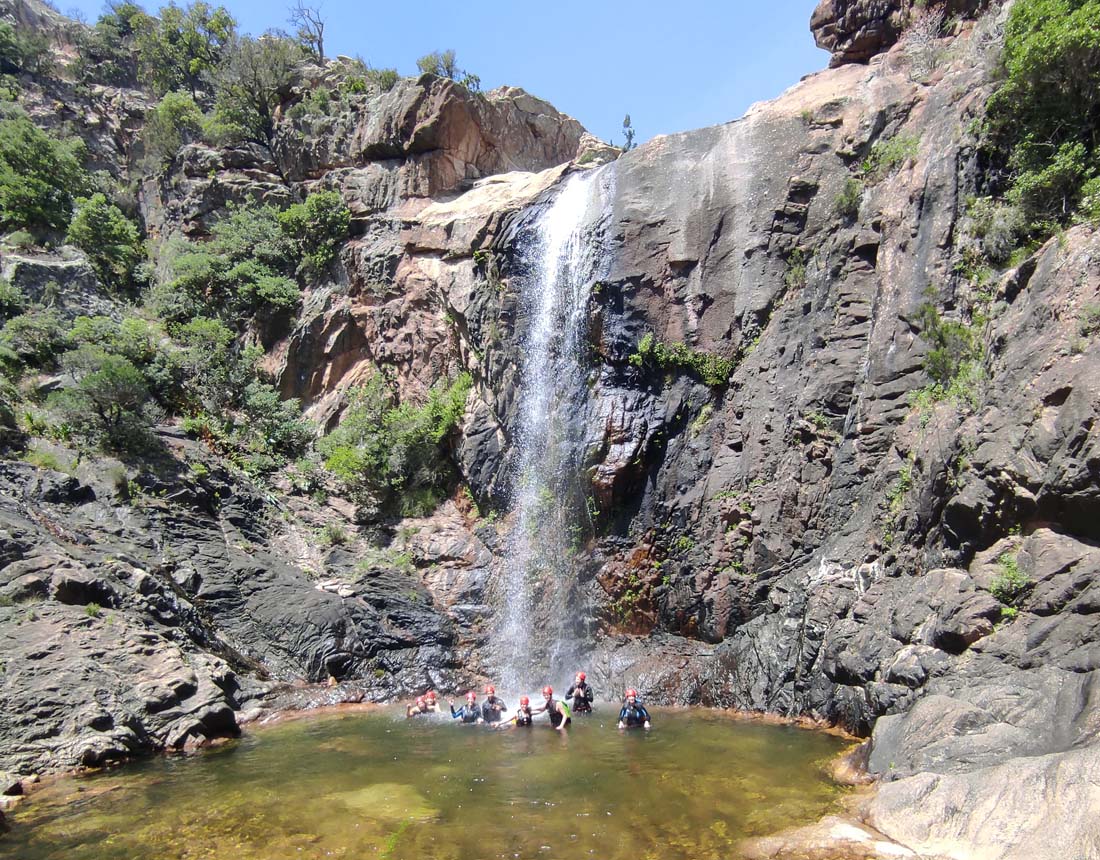 Canyoning e aperitivo a Pitrisconi